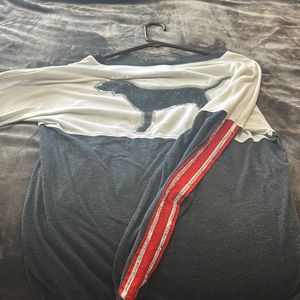 Victoria secret pink bling shirt. Long sleeve small size